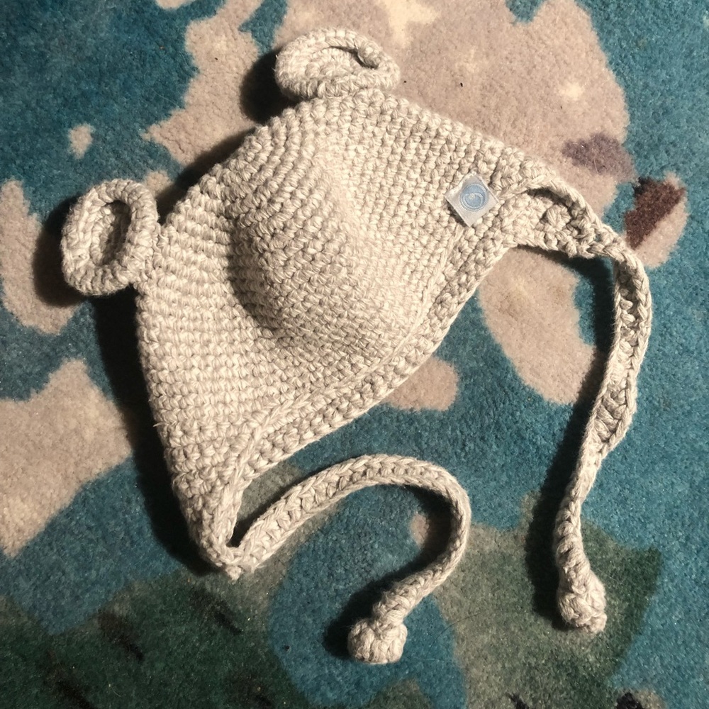 Bear Ears Knit Baby Hat